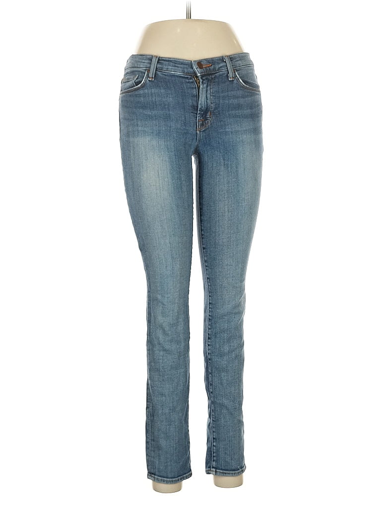 J Brand Hearts Blue Jeans Size 27 waist - photo 1