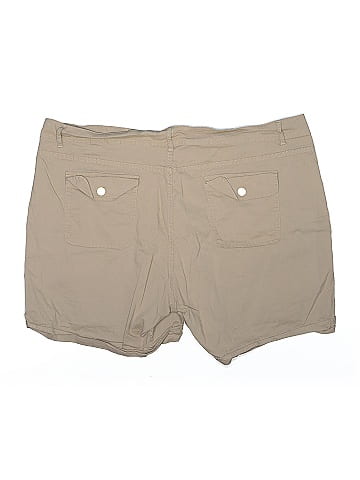 Gloria Vanderbilt Khaki Shorts (view 2)
