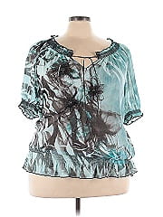 Lane Bryant Outlet Short Sleeve Blouse