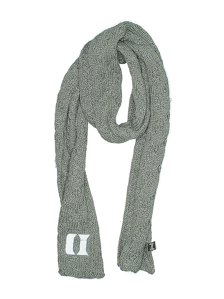 Pre-owned Zoozatz Scarf In Gray