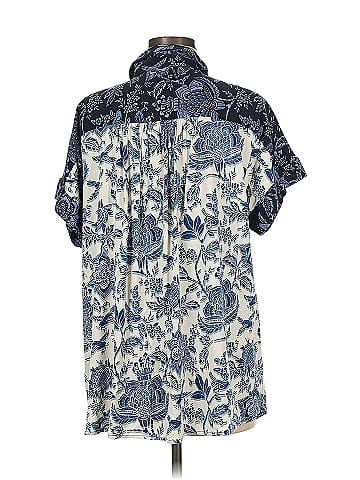 Liverpool Los Angeles Short Sleeve Blouse (view 2)