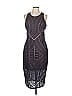 Mossimo Graphic Black Cocktail Dress Size L - photo 1