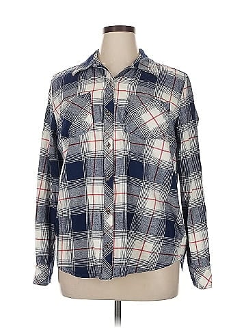 Natural Reflections Long Sleeve Button-Down Shirt (view 1)