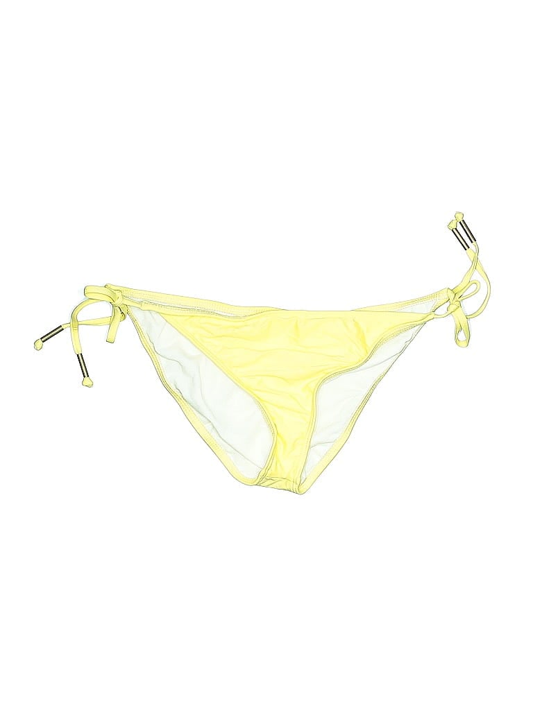 Pre-owned Ella Moss Swimsuit Bottoms In Yellow