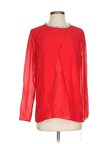 Tahari by ASL Long Sleeve Blouse (view 1)
