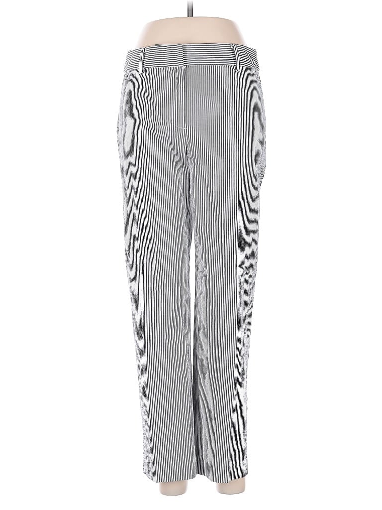Pre-owned Ann Taylor Loft Dress Pants In Gray