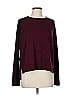 Rag & Bone/JEAN Color Block Burgundy Pullover Sweater Size M - photo 1