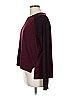Rag & Bone/JEAN Color Block Burgundy Pullover Sweater Size M - photo 5