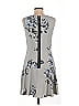 Armani Exchange 100% Polyester Floral Gray Casual Dress Size 6 - photo 2