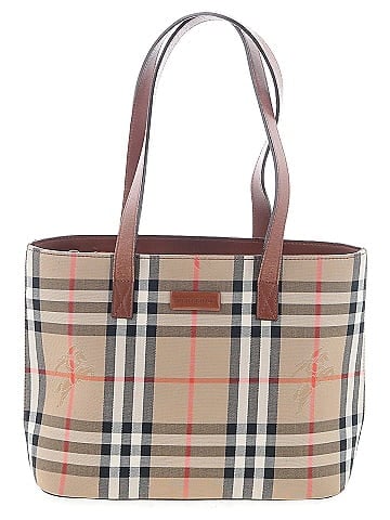 Burberry Canvas Nova Check Tote (view 1)