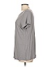 G by Giuliana Rancic Gray Short Sleeve T-Shirt Size L - photo 5