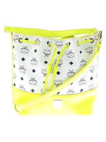 MCM Visetos Drawstring Bucket Bag (view 1)