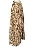 Lovers + Friends 100% Polyester Animal Print Gold Brown Casual Skirt Size S - photo 1