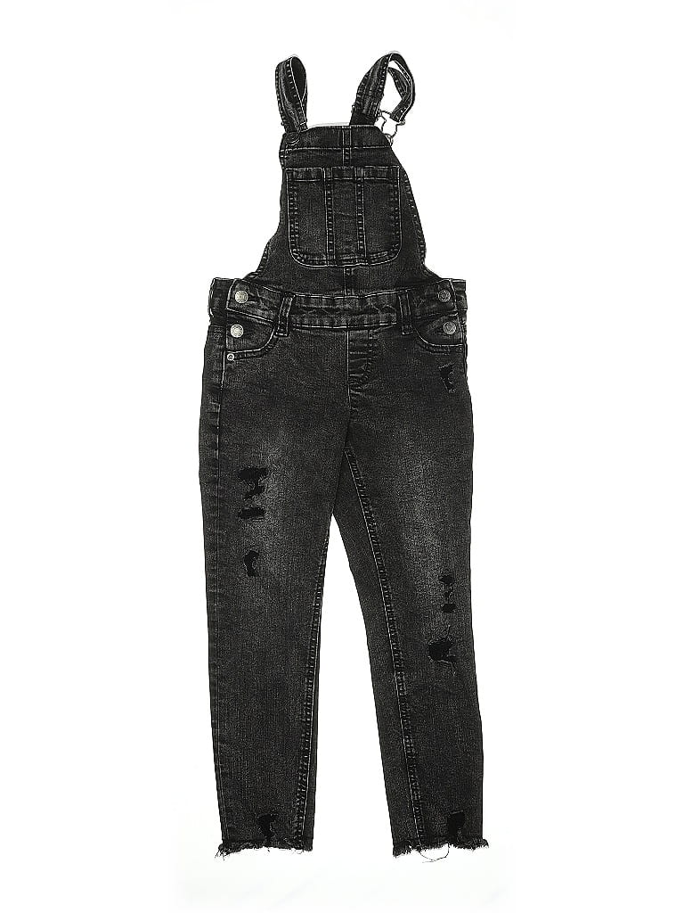 Justice Black Overalls Size 8 (big kids) - photo 1