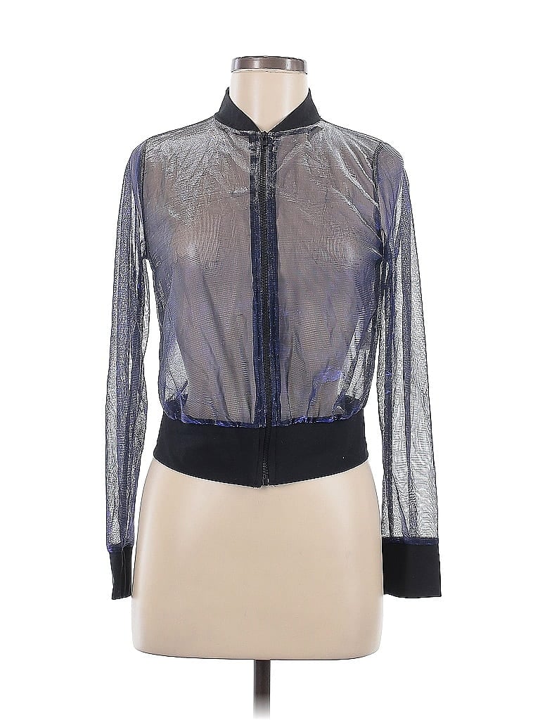 Pre-owned Love J Long Sleeve Blouse In Blue