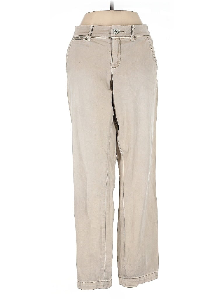Pre-owned Pilcro And The Letterpress Khaki Pant In Brown