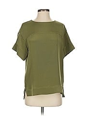 J.Crew Collection Short Sleeve Silk Top