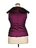 R&M Richards Burgundy Purple Short Sleeve Blouse Size 18 - photo 2