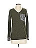 12pm by Mon Ami Green Long Sleeve Top Size S - photo 1