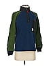 Topo Designs 100% Polyester Color Block Green Fleece Size S - photo 1