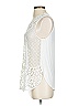 Tiny Ivory Sleeveless Blouse Size S - photo 5