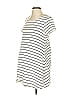 A Pea in the Pod Stripes Ivory Casual Dress Size S - photo 1