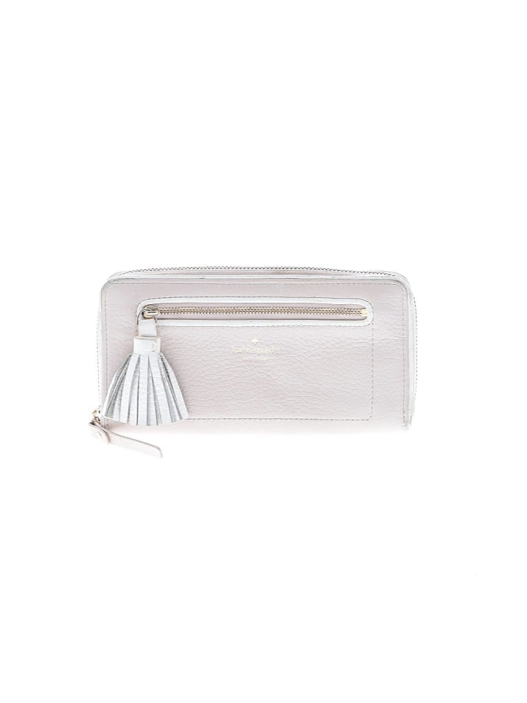 Kate Spade New York 100% Leather White Ivory Leather Wallet One size - photo 1