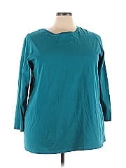 Woman Within 3/4 Sleeve T Shirt