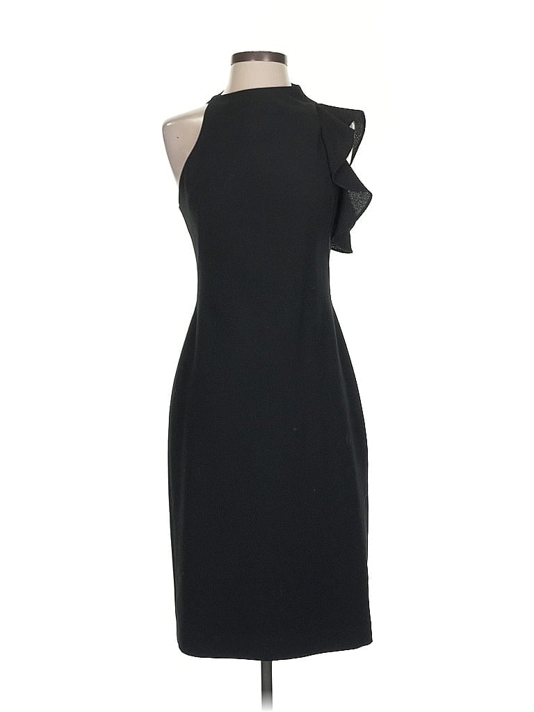 Black Halo Black Cocktail Dress Size 2 - photo 1