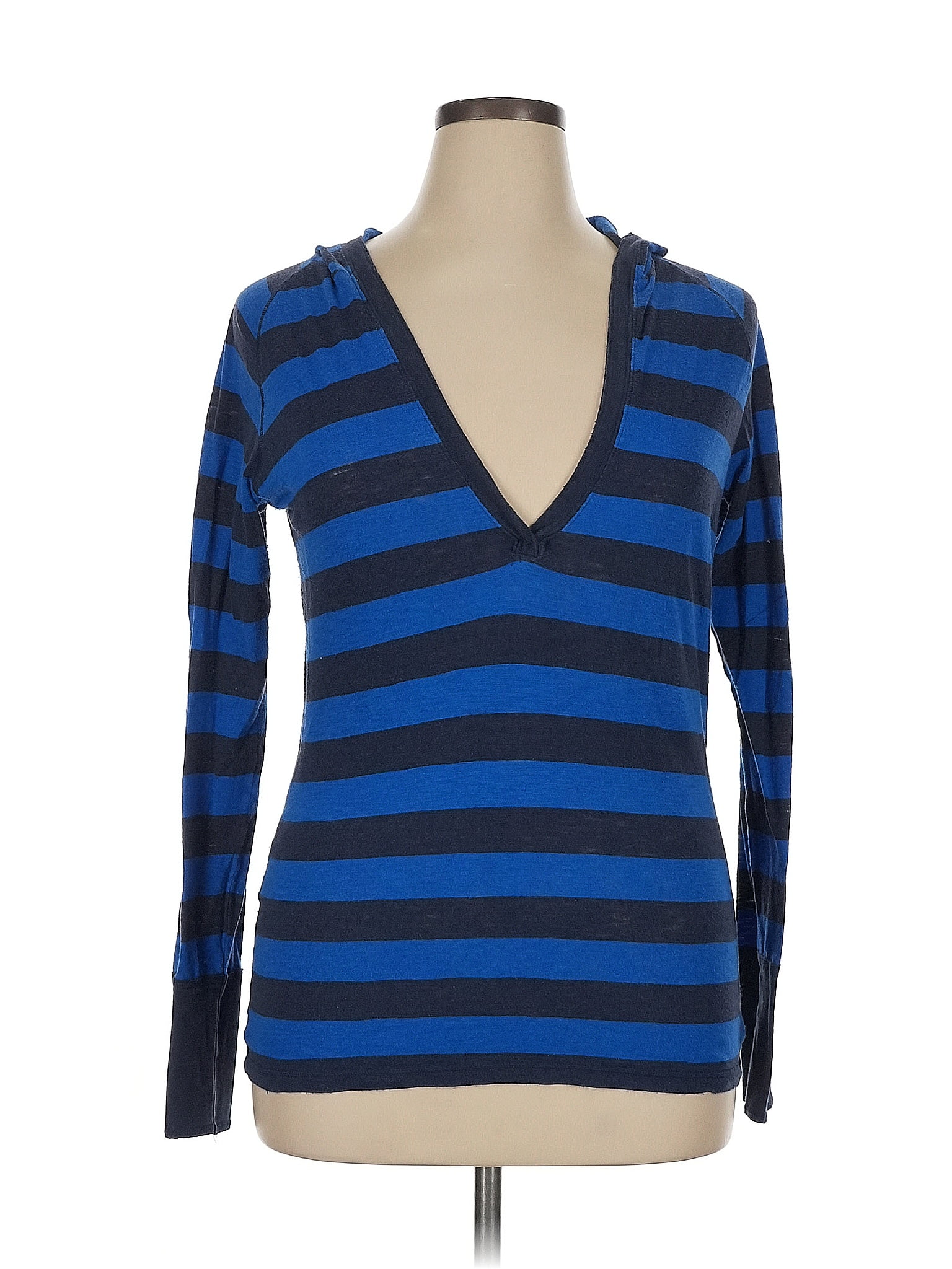 American Eagle Outfitters 100% Cotton Blue Pullover Sweater Size XL