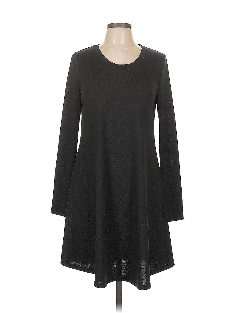 Pre-owned Shein Casual Dress In Black