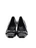 Prada Black Brown Flats Size EU 40 - photo 2