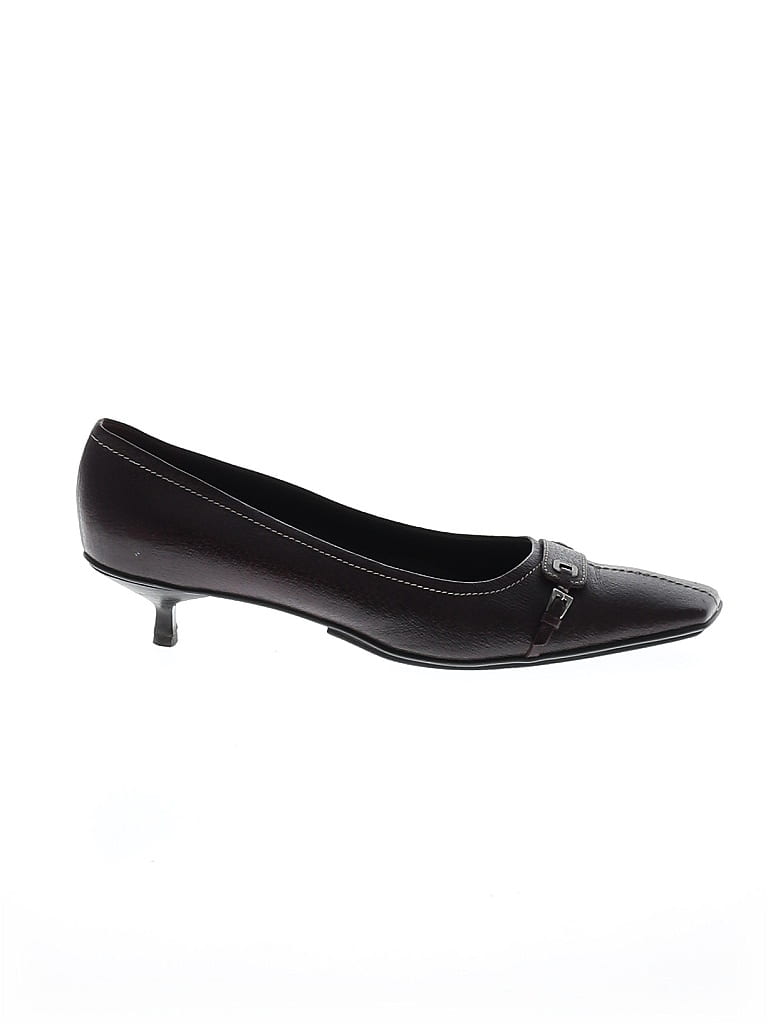 Prada Black Brown Flats Size EU 40 - photo 1