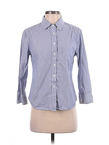 Band of Outsiders 3/4 Sleeve Button-Down Shirt (view 1)