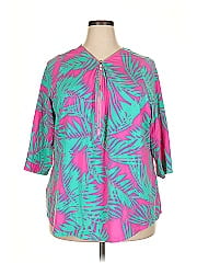 Belle By Kim Gravel 3/4 Sleeve Blouse