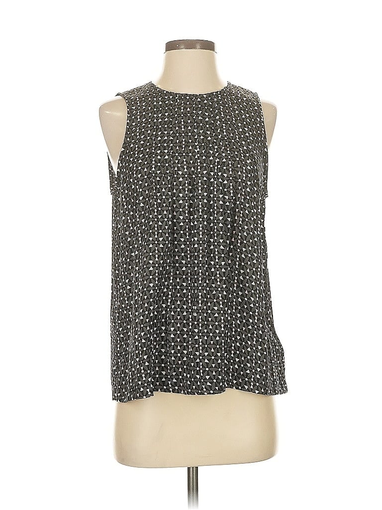Pre-owned Gap Sleeveless Blouse In Gray