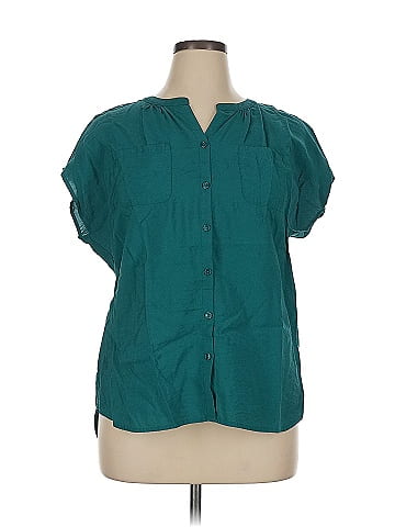Van Heusen Short Sleeve Blouse (view 1)