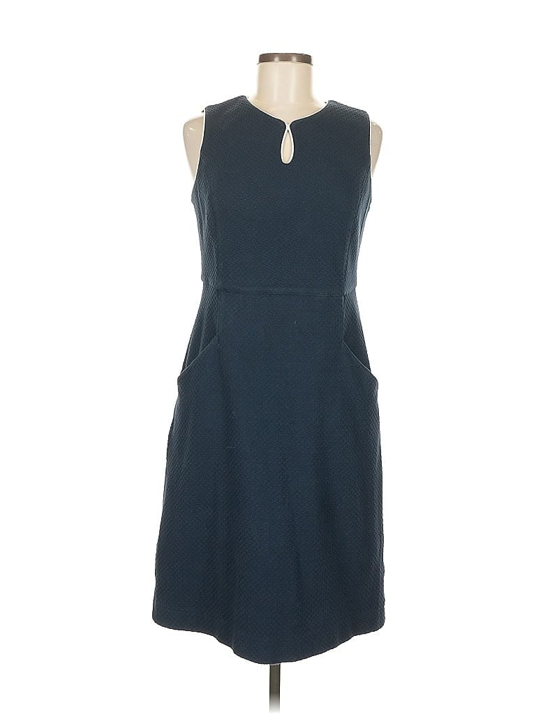 Pre-owned Lands' End Casual Dress In Blue