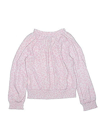 Aqua Long Sleeve Blouse (view 2)