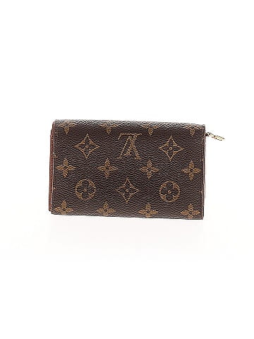 Louis Vuitton Monogram Coated Canvas Porte Monnaie Tresor Wallet (view 2)