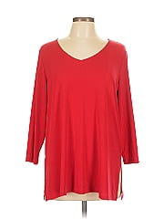Susan Graver 3/4 Sleeve T Shirt