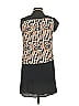 Evette & K Graphic Black Casual Dress Size S - photo 2