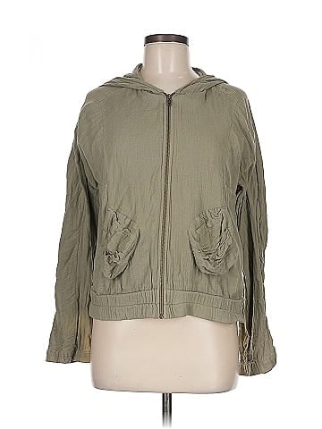 London Jean Zip Up Hoodie (view 1)