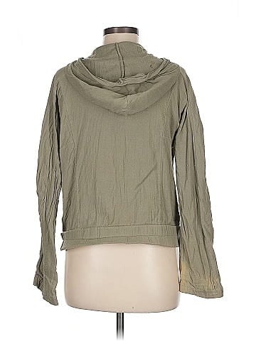 London Jean Zip Up Hoodie (view 2)