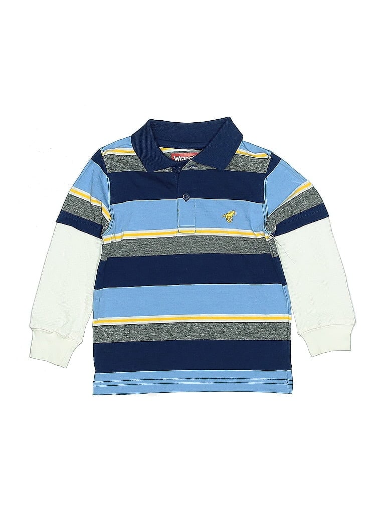 Wrangler Jeans Co Blue Long Sleeve Top Size 3T - photo 1