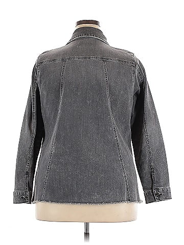 LOGO by Lori Goldstein Denim Jacket (view 2)