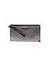 MICHAEL Michael Kors 100% Leather Silver Gray Leather Wristlet One size - photo 1