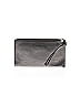 MICHAEL Michael Kors 100% Leather Silver Gray Leather Wristlet One size - photo 2