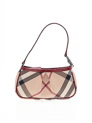 Burberry Coated Canvas Check Print Aston Small Shoulder Bag (view 1)