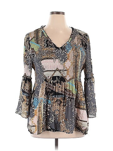 Spense 3/4 Sleeve Blouse (view 1)